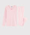 Pijama snugfit con estrellas de algodón de niña rosa MINOIS/rosa PEACHY/ ARGENT