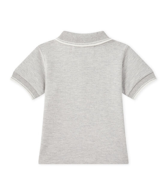 Polo para bebé niño gris BELUGA CHINE