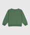Sudadera de felpa para niño verde PALMERAIE