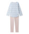Pijama estampado para niña blanco LAIT/blanco MULTICO