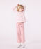 Pantalón infantil de mezcla de algodón y lyocell. rosa CHARME