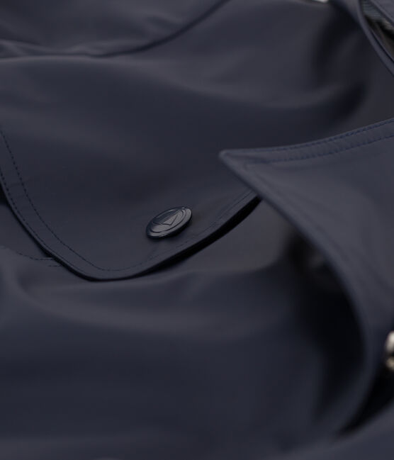 Gabardina con capucha para mujer azul SMOKING
