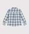 Camisa de franela para niño azul BEACH/ AVALANCHE