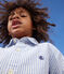 Camisa a rayas de niño GAULOISE/ MARSHMALLOW