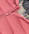 Abrigo con forro polar de bebé rosa ROSEWOOD