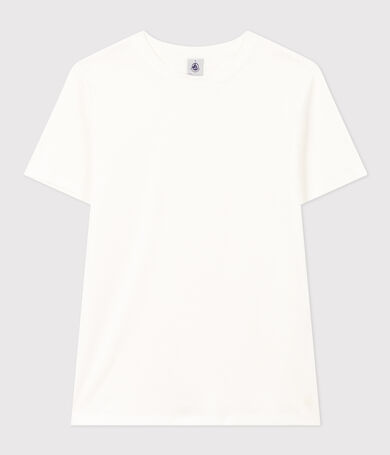 Camiseta de manga corta para mujer de algod&oacute;n liso