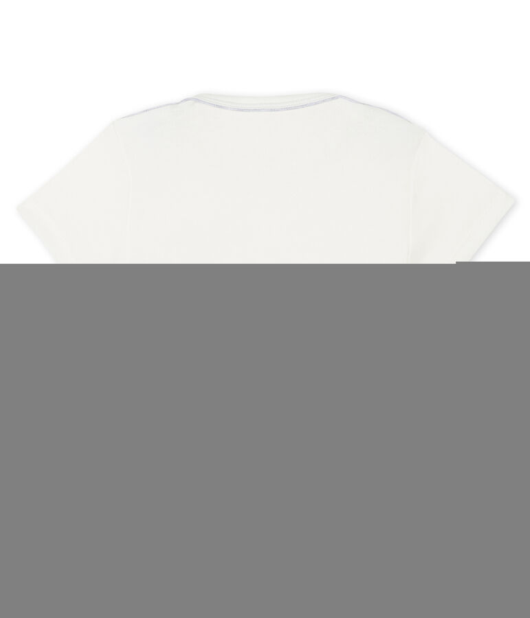 Tee shirt manches courtes b&eacute;b&eacute; gar&ccedil;on blanco