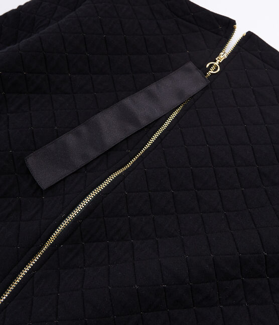Vestido recto de túbico para mujer negro NOIR/amarillo DORE