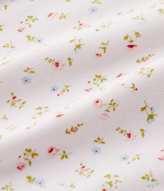 Chemise de nuit fille à imprimé petites fleurs rosa VIENNE/blanco MULTICO