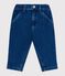 Pantalón denim para bebé azul DENIM MOYEN