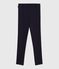 Pantalón infantil tipo leggings de felpa azul SMOKING