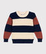 Jersey de algodón infantil a rayas