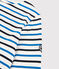 Jersey marinero de algodón de mujer blanco MARSHMALLOW/ SMOKING/ RUISSEAU