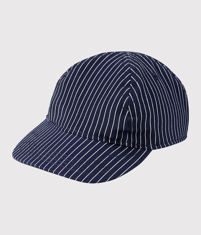 Gorra beb&eacute; mixta azul SMOKING/blanco MARSHMALLOW