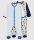 Conjunto de 2 de pijamas de punto de bebé niño