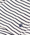 Camiseta La Icónica de algodón a rayas para mujer blanco MARSHMALLOW/azul SMOKING