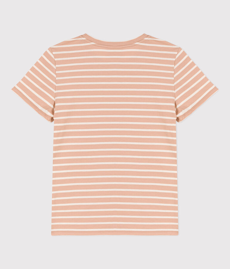 La camiseta RECTA de algod&oacute;n con cuello redondo para mujer VINTAGE/ AVALANCHE