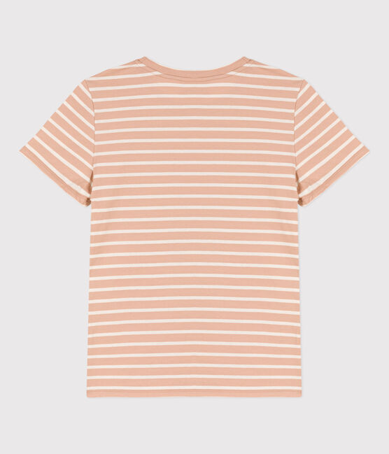 La camiseta RECTA de algodón con cuello redondo para mujer VINTAGE/ AVALANCHE