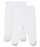 Juego de 2 pantalones con pies para bebé blanco ECUME