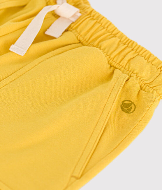 Pantalón corto para niño amarillo NECTAR