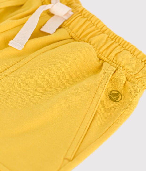 Pantal&oacute;n corto para ni&ntilde;o amarillo