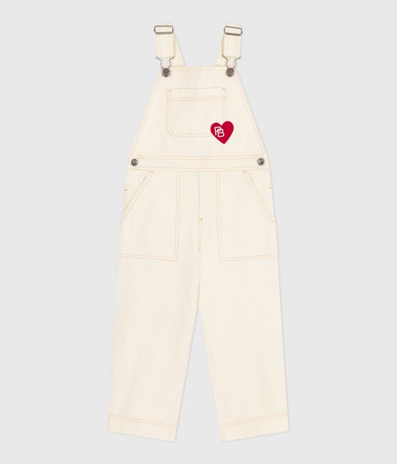 Peto infantil de tejido denim liso crudo MILK