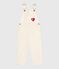 Peto infantil de tejido denim liso crudo MILK