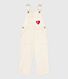 Peto infantil de tejido denim liso