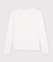 Camiseta L'ICONIQUE de algod&oacute;n de punto cocotte para mujer blanco