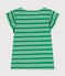 Camiseta de punto ligero a rayas para niña PRADO/ AVALANCHE