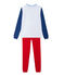 Pijama con motivo para chico blanco ECUME/azul MAJOR