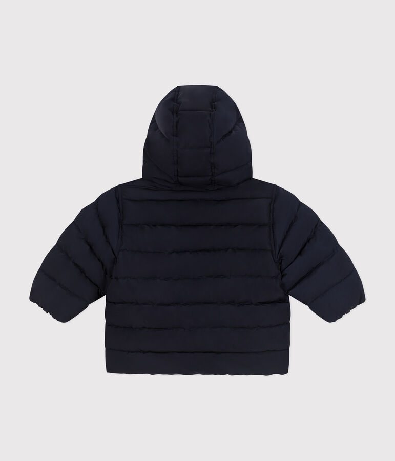 Abrigo con forro polar de beb&eacute; azul