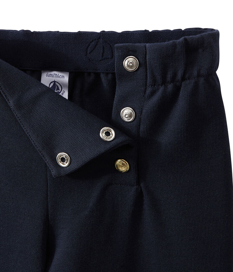 Pantal&oacute;n con puente para ni&ntilde;a azul