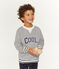 Sudadera de niño gris SUBWAY CHINE