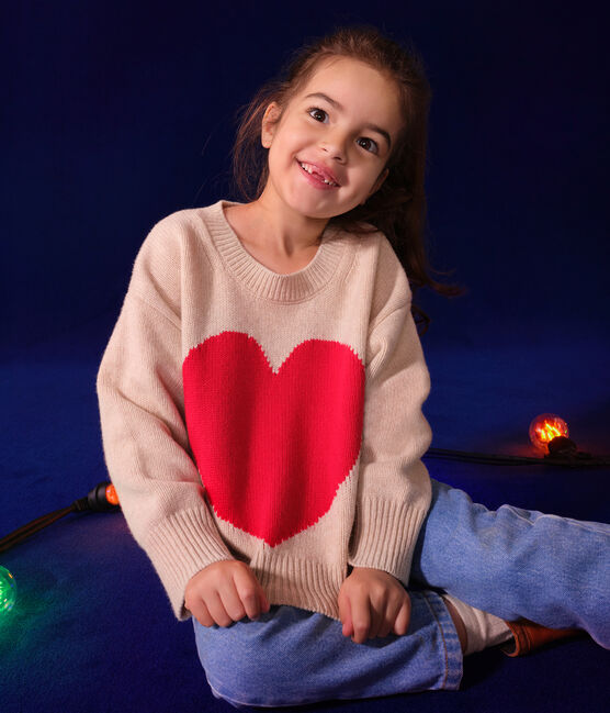 Jersey de lana y algodón para niña AVALANCHE/ CORRIDA