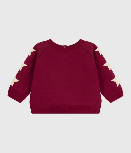 Sudadera de algodón suave y cálida con estampado de estrellas para bebé AMARANTE