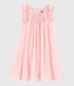 Vestido de celebración de crepé de niña