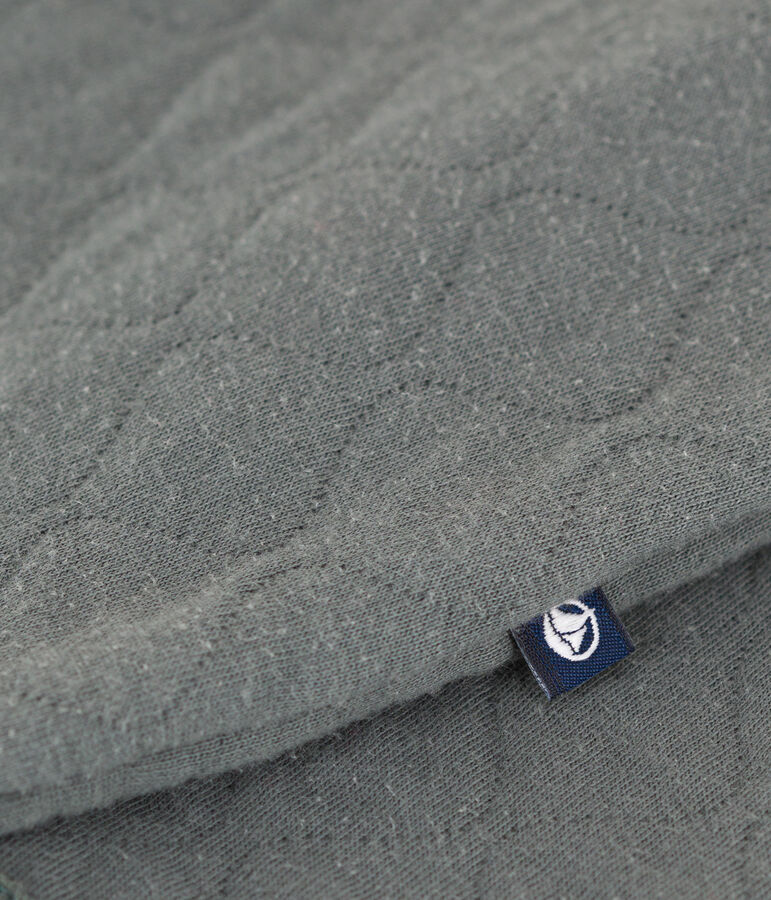 Mono largo para beb&eacute; de t&uacute;bico acolchado verde