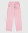 Pantalón infantil de algodón rosa MARQUISE