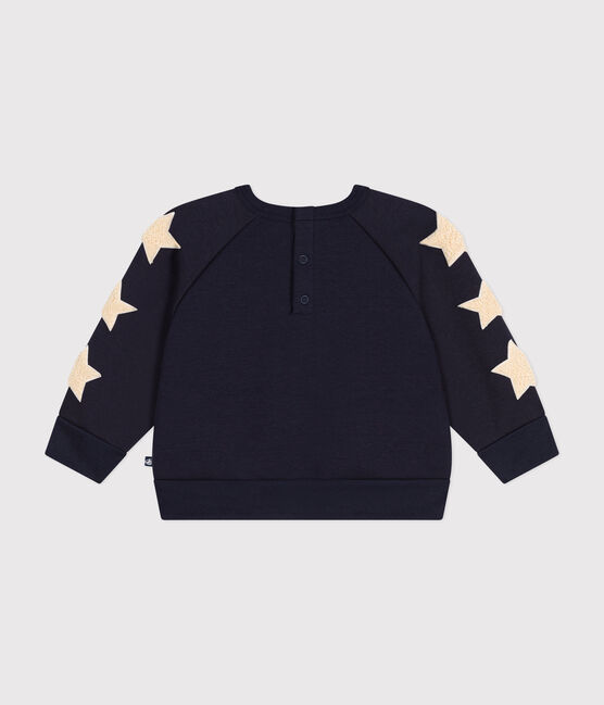 Sudadera de felpa para bebé azul SMOKING