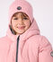 Plumífero infantil liso rosa CHARME