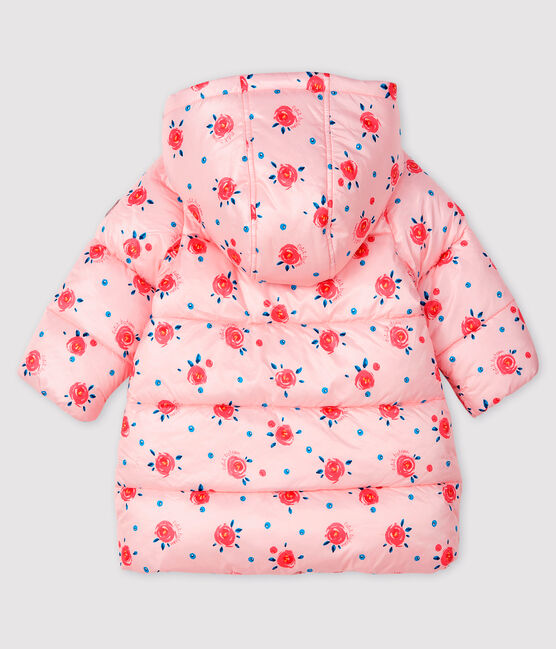 Plumón acolchado para bebé niña rosa MINOIS/blanco MULTICO