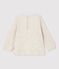 Blusa de algodón de bebé. beige MONTELIMAR CHINE