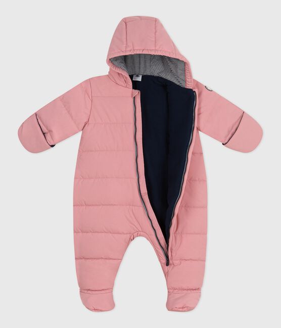 Buzo de poliéster para bebé rosa CHARME