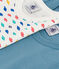 Juego de 2 camisetas de tirantes de algodón con animales marinos para niño variante 1