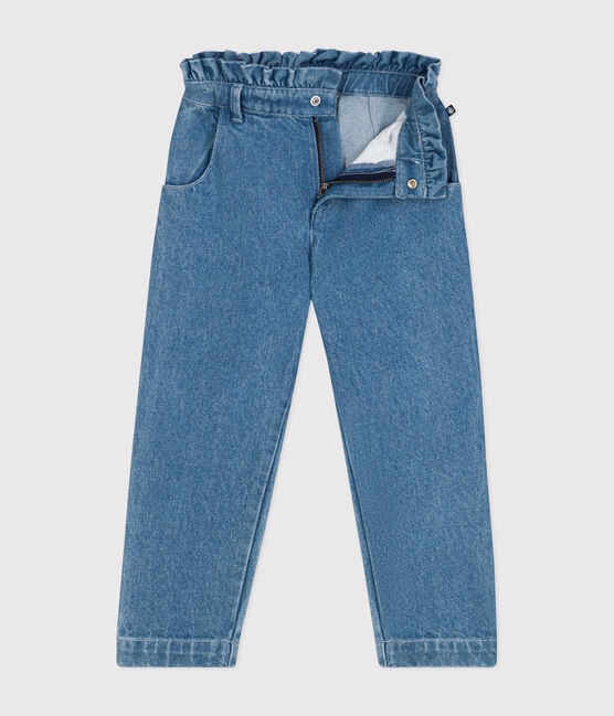 Pantalón vaquero recto para niña ULTRA BLEACH