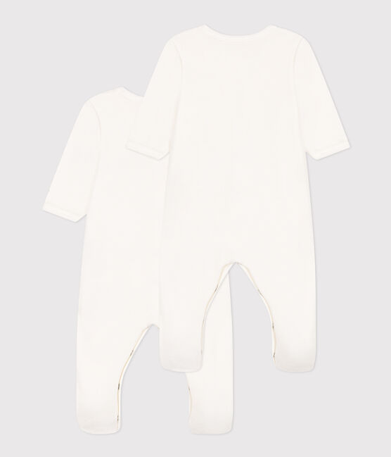 Juego de 2 pijamas de terciopelo para bebé variante 1