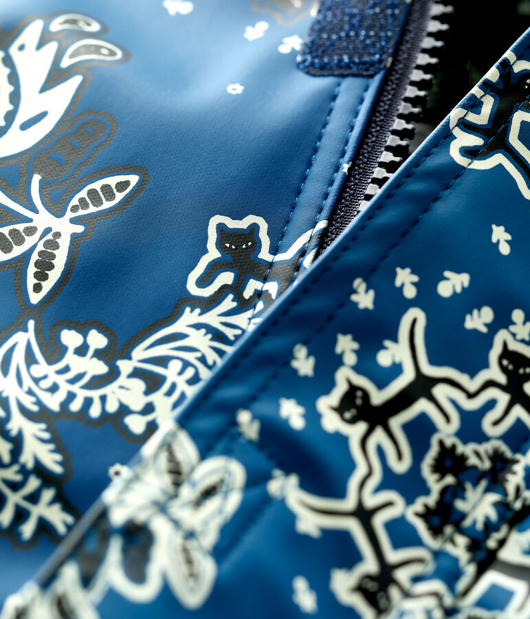 CHUBASQUERO IC&Oacute;NICO RECICLADO DE BEB&Eacute; azul/multicolor