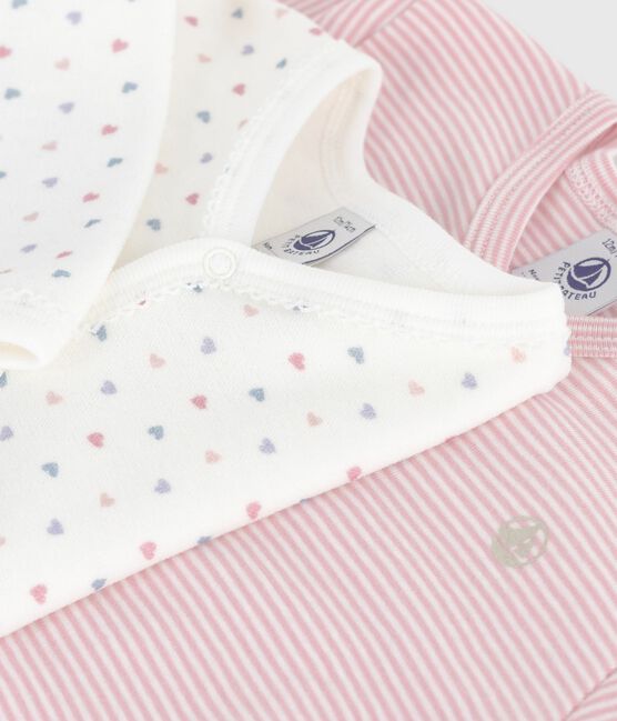 Juego de pijamas de algodón estampado para bebé variante 1