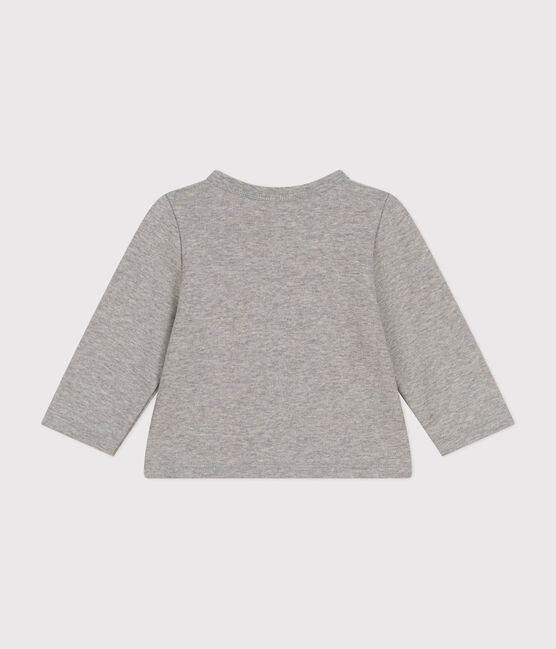 Cárdigan de muletón de bebé gris CHATON CHINE